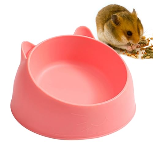 Hamster-Futternapf, Futternapf für Hamster, Hamster-Futternapf, Kleintier-Futternapf, Futterteller, Tierbedarf, Kippschutz verhindern, Futter- und Wassernapf für Kleintiere, Hamster, Meerschweinchen von Generisch