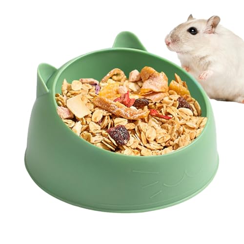 Hamster-Futternapf, Futternapf für Hamster, Hamster-Futternapf, Kleintier-Futternapf, Futterteller, Tierbedarf, Kippschutz verhindern, Futter- und Wassernapf für Kleintiere, Hamster, Meerschweinchen von Generisch