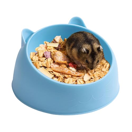 Hamster-Futternapf, Futternapf für Hamster, Hamster-Futternapf, Kleintier-Futternapf, Futterteller, Tierbedarf, Kippschutz verhindern, Futter- und Wassernapf für Kleintiere, Hamster, Meerschweinchen von Generisch