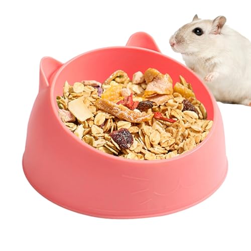 Hamster Futternapf Niedliche Hamsterschalen Kleine Hamsterschale für Futter Meerschweinchen Futternapf Futter und Wasser Schüssel für Hamster Haustier Futternapf für Kleintiere Hamster Meerschweinchen von Generisch