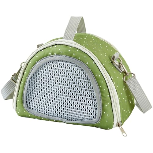 Hamster-Reisetasche, Haustier-Reisetasche, Haustier-Rucksack, 300D Oxford Hamster-Tragetasche, atmungsaktiv, leicht, Reisetasche, vielseitiger Haustier-Rucksack für Hamster, Vögel, kleine von Generisch