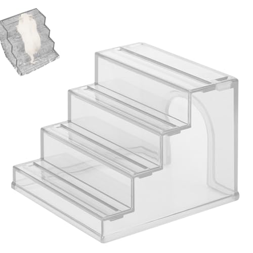 Hamster Treppen,Hamstermöbel | 2-in-1 Gehegelandschaft Mit Rutschfesten Spielzeug Für Nager Bewegung Futtersuche Knabberbedürfnisse Nistplatz Hamster Treppen,Hamstermöbel | 2-in-1 Gehegelandschaft Mit Rutschfesten Spielzeug Für Nager Bewegung Futtersuche Knabberbedürfnisse Nistplatz von Generisch