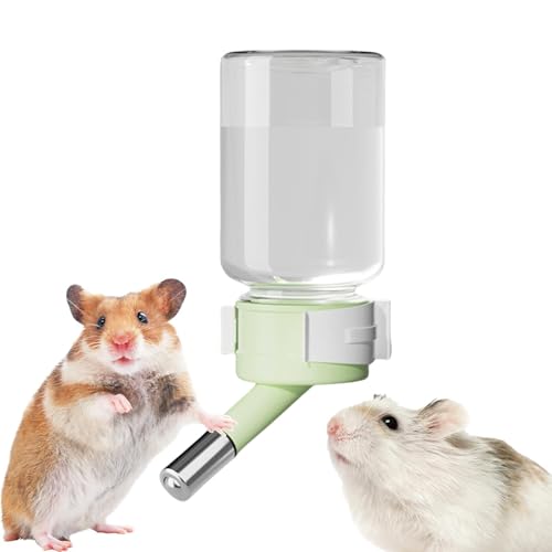 Hamster-Trinkflasche – Trinkflaschen Für Kaninchen | Hängende Wasserflaschen Für Haustiere | Zwerghamster-Trinkflasche Für Meerschweinchen, Kaninchen, Chinchillas, von Generisch