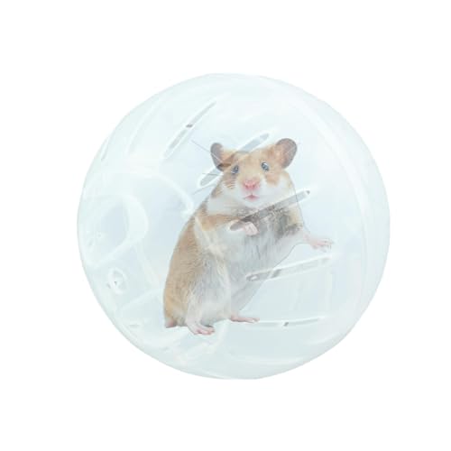 Hamster-Übungsbälle – Übungsrad, Joggingbälle für Hamster, tragbare Kleintier-Übungsbälle, Laufrad für goldene Bär von Generisch