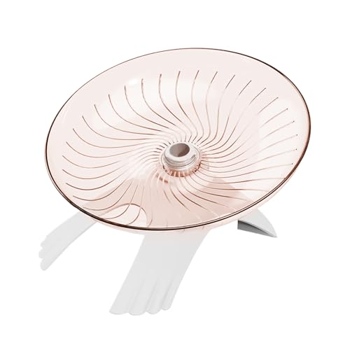 Hamster Wheel, Pet Exercise Wheel, 7.09x4.33 Inches Clear Design and Quiet Procedure, Flying Saucer Running Spinner for Small Pets, Hedgehogs, Mice, Gerbils, Stress Relief Hamster Wheel, Pet Exercise Wheel, 7.09x4.33 Inches Clear Design and Quiet Procedure, Flying Saucer Running Spinner for Small Pets, Hedgehogs, Mice, Gerbils, Stress Relief von Generisch