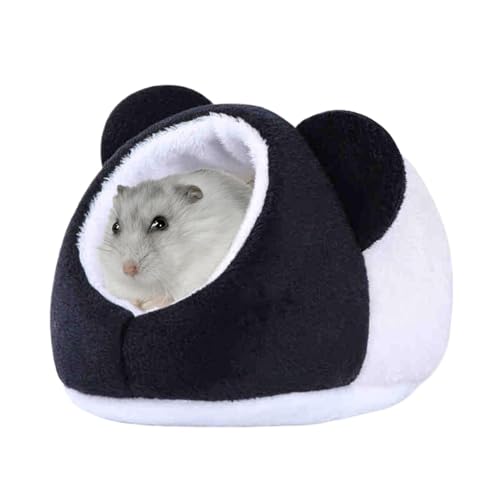 Hamsterbett – Tragbares Hamster-Katzenbett, Cartoon-Chinchilla-Bett, Meerschweinchen-Bett, gemütliche, warme Hamster-Hängematte, rutschfeste Bettwäsche, Hausschlafsack für Zwergigel und Kaninchen, von Generisch