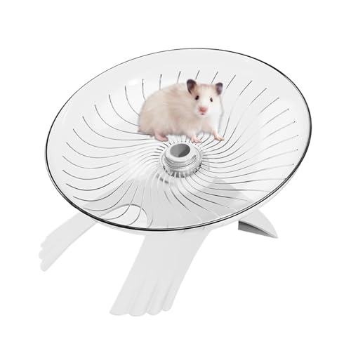 Hamsterrad - Stummes Hamsterrad | Flying Saucer Hamster Running Wheel | Design Flying Saucer Running Spinner Für Kleine Haustiere Hedgehog Mäuse Rennleib Freisetzen Stress | Non Slip Run Stummy Hamsterrad - Stummes Hamsterrad | Flying Saucer Hamster Running Wheel | Design Flying Saucer Running Spinner Für Kleine Haustiere Hedgehog Mäuse Rennleib Freisetzen Stress | Non Slip Run Stummy von Generisch