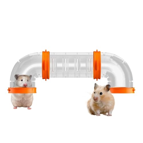 Hamstertunnel - Hamstertunnel und Röhrchen, kleine Stanztiere | Lustige Hamster -Tunnel Trainingstraining Tube Tier Kautspielzeug Kautspielzeug von Generisch