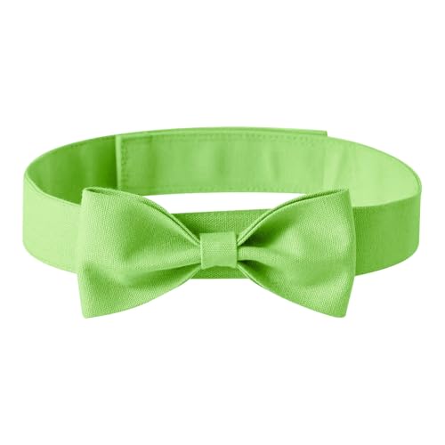 Haustier Fliege Party Spezielle Baumwolle Canvas Haustier Halsband Hund Fliege Hund Krawatte Verstellbare Kopfbedeckung Haustier Fliege Halsband Hund Hochzeit Party Halsband Windhund (A, S) von Generisch