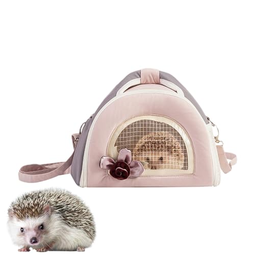 Haustier-Tragetasche für Katzen | Reisetasche – Katzentrage Hundetrage | Meerschweinchen-Tragerucksack, tragbare kleine Haustier-Tragetasche für Meerschweinchen, Hasen, Vogel von Generisch