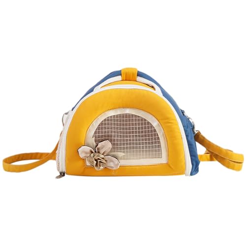 Haustier-Tragetasche für Katzen | Reisetasche – Katzentrage Hundetrage | Meerschweinchen-Tragerucksack, tragbare kleine Haustier-Tragetasche für Meerschweinchen, Hasen, Vogel von Generisch