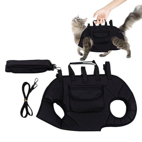 Haustier Transporttasche | Kleine Hundetransporttasche Katzen Tragetasche - Haustierzubehör Tragetasche mit Schultergurt, atmungsaktiver wasserdichter Beutel für Katzen und Kätzchen, Outdoor, Wandern Haustier Transporttasche | Kleine Hundetransporttasche Katzen Tragetasche - Haustierzubehör Tragetasche mit Schultergurt, atmungsaktiver wasserdichter Beutel für Katzen und Kätzchen, Outdoor, Wandern von Generisch