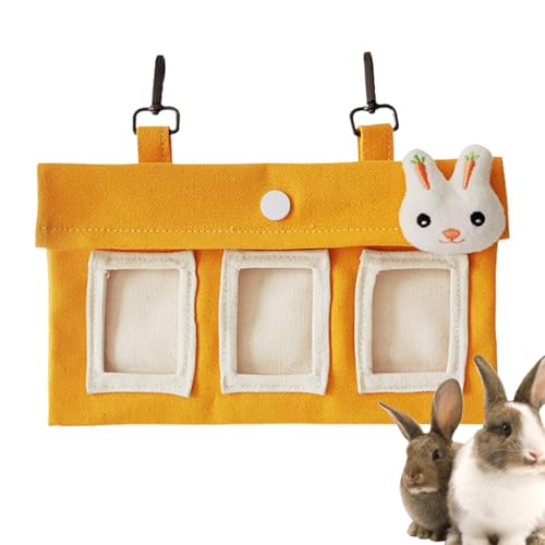 Heuraufe - Kleintier Grasfutterbeutel Mit Futterbeutel - Großvolumige Heuaufbewahrungstasche Für Meerschweinchen, Chinchilla, Und Hamster Heuraufe - Kleintier Grasfutterbeutel Mit Futterbeutel - Großvolumige Heuaufbewahrungstasche Für Meerschweinchen, Chinchilla, Und Hamster von Generisch