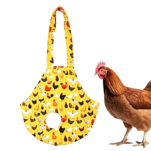 Hühnerhaltertasche - Tragbare Geflügelhaltertasche, Bequeme Hühnerschlinge Tasche | Atmungsaktive, leicht zu reinigende Geflügeltrage, Huhn Tragetasche für Henne Hahn Geflügel Huhn Transport von Generisch