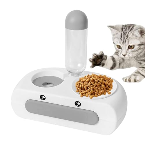 Hund Wassernapf Spender | Hund Wassernapf Spender mit Ente Design Katze Waterer | Automatischer Haustier Wasserspender für Wasser, Futter von Generisch