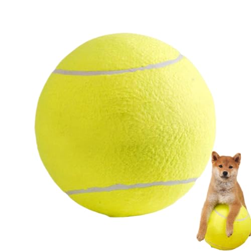Hunde-Kaubälle | Welpen-Zahnreinigungsball | Interaktiver Riesen-Haustierbedarf für kleine, mittelgroße und große Haustiere drinnen und draußen Hunde-Kaubälle | Welpen-Zahnreinigungsball | Interaktiver Riesen-Haustierbedarf für kleine, mittelgroße und große Haustiere drinnen und draußen von Generisch