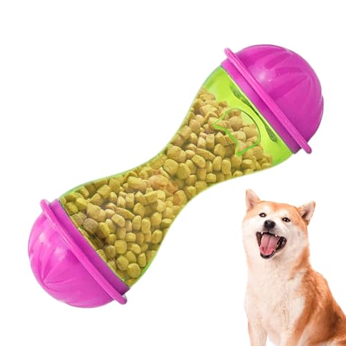 Hunde-Leckerli-Ball, Hunde-Puzzle-Interaktiver Spielzeugball, Futterspender-Leckerli-Füller, Anreicherung Slow Feeder, Leckage Puzzles Ball, Ideal für Aggressive Kauer & Kleine Hunde von Generisch