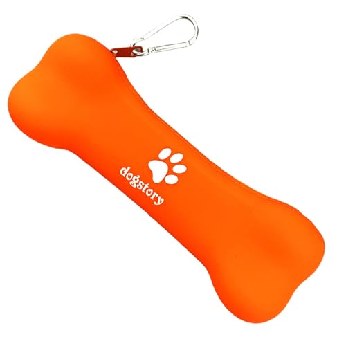 Hunde-Leckerli-Beutel, Trainingstasche, Taschenformat, für Reisen, Spaziergänge, Spaziergänge, Leckerli, tragbare Tasche, Training, Hunde-Leckerli-Tasche mit Karabiner zum Spazierengehen, Hunde von Generisch