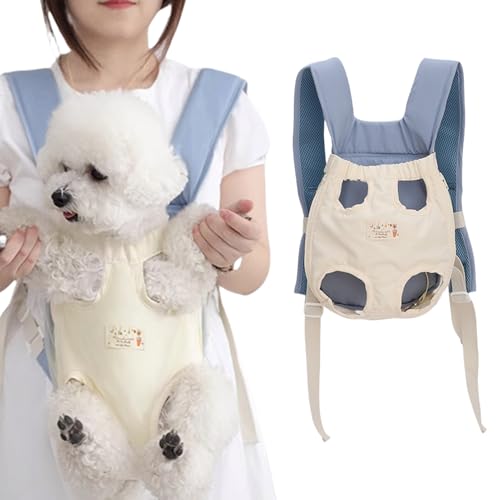 Hunde-Rucksack-Trage, Hunde Transportrucksack, Sichere Atmungsaktive Tragetasche Für Welpen Kätzchen Spaziergänge Ausflüge Outdoor Tierarztbesuche Hunde-Rucksack-Trage, Hunde Transportrucksack, Sichere Atmungsaktive Tragetasche Für Welpen Kätzchen Spaziergänge Ausflüge Outdoor Tierarztbesuche von Generisch