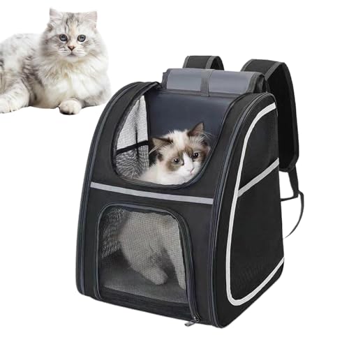 Hunde -Rucksackträger, Katzenbeutelträger - Soft Cat Carrier Foldable Welpen -Rucksack | Komfortable Aufbewahrungstacktasche für Welpenkätzchenspielzeug -Snacks von Generisch