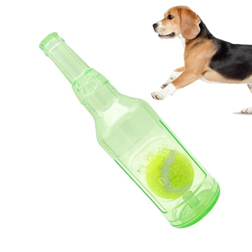 Hunde Wasserflasche Spielzeug | Lustiges Hund Quietschspielzeug | Kreative Lustige Flasche Mit Ball Spielzeug Haustier Zubehör | Hundespielzeug Wasserflasche Cruncher Für Kleine Mittlere Große Hunde Hunde Wasserflasche Spielzeug | Lustiges Hund Quietschspielzeug | Kreative Lustige Flasche Mit Ball Spielzeug Haustier Zubehör | Hundespielzeug Wasserflasche Cruncher Für Kleine Mittlere Große Hunde von Generisch