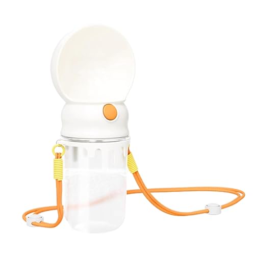 Hunde-Wasserflaschenspender | Tragbarer Reise-Wasserspender – 360 ml auslaufsichere Hunde-Trinkflasche, Katzenbrunnen, Haustier-Trinker, Hundenapf für Welpen, kleine, mittelgroße und große Hunde von Generisch