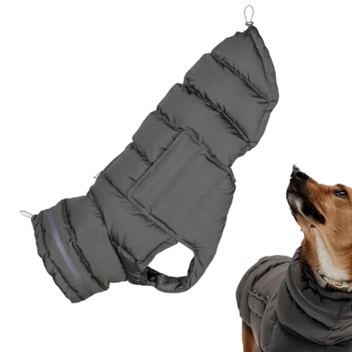 Hunde-Wintermantel, wasserdichte und winddichte Hunde-Winterweste, warme Schneejacke, Haustierbekleidung, dick für große Hunde, kalte - und Wintersaison von Generisch