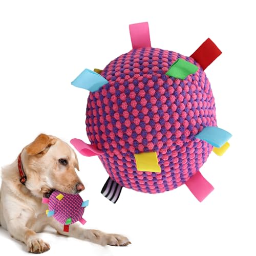Hundeball – Trainingsspielzeug für Hunde, quietschend, weich, hohe Sprungkraft, - und Apportierspielzeug für Hunde, Spiel für Welpen, Kautraining, Spielzeit, Indoor-Katzen, Outdoor, Zuhause Hundeball – Trainingsspielzeug für Hunde, quietschend, weich, hohe Sprungkraft, - und Apportierspielzeug für Hunde, Spiel für Welpen, Kautraining, Spielzeit, Indoor-Katzen, Outdoor, Zuhause von Generisch