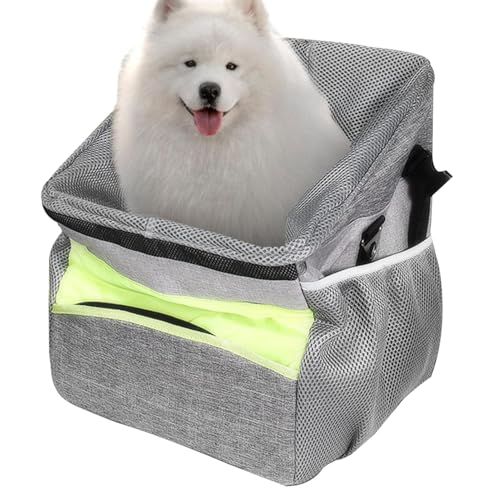 Hundefahrradkorb, tragbare Hundetragetasche, Reisetasche, atmungsaktive Hundetasche, weiche Seiten, Hundekorb, Hundefahrradbefestigung, Haustier-Tragetasche, Reise-Haustier-Tragetasche, von Generisch