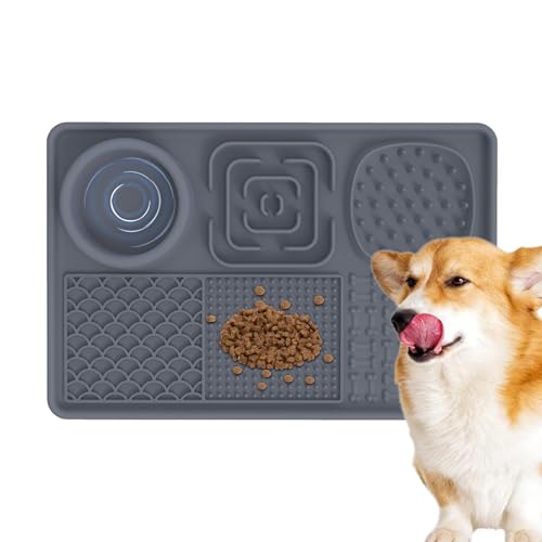 Hundefuttermatte, Hundwassermatte | Silikon langsame Feedermatte mit Saugnäpfeln - Hundebutter -Lick -Pads zum Baden, Langeweile Reduzierer, behandelt Joghurt Hundefuttermatte, Hundwassermatte | Silikon langsame Feedermatte mit Saugnäpfeln - Hundebutter -Lick -Pads zum Baden, Langeweile Reduzierer, behandelt Joghurt von Generisch