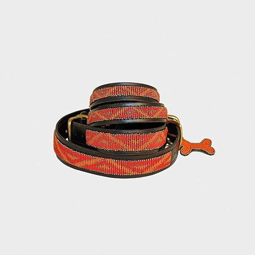 Hundehalsband (mittel / 25-35cm) - Kabaka Neon von Generisch