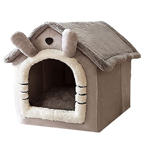 Hundehütte für den Innenbereich, langlebig und wasserdicht, warm, für kleine Hunde, abnehmbares und waschbares Hundehaus, Katzenbett, Haustierzubehör von Generisch