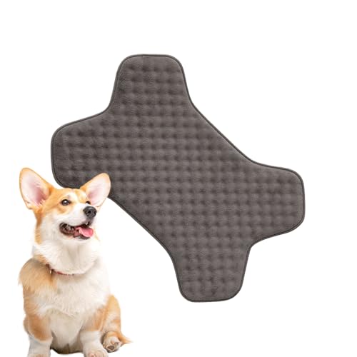 Hundehütten-Pad, maschinenwaschbar, Welpenmatratze, 71 x 49 cm, niedliche Knochenform, rutschfestes, kaufestes Haustierbett, ultraweiches Schlafen für Kisten, Zwinger, Wohnzimmer Hundehütten-Pad, maschinenwaschbar, Welpenmatratze, 71 x 49 cm, niedliche Knochenform, rutschfestes, kaufestes Haustierbett, ultraweiches Schlafen für Kisten, Zwinger, Wohnzimmer von Generisch