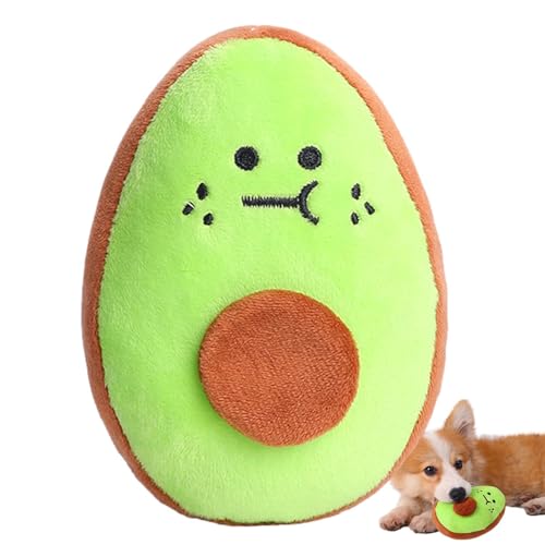 Hundekau -Quietschspielzeug - Welpe Plüschspielzeug Avocado gefülltes Haustierspielzeug Langlebige interaktive Unterhaltung | Niedliche Soft Squeaker Plüschspielzeug für mittlere kleine Hunde Hundekau -Quietschspielzeug - Welpe Plüschspielzeug Avocado gefülltes Haustierspielzeug Langlebige interaktive Unterhaltung | Niedliche Soft Squeaker Plüschspielzeug für mittlere kleine Hunde von Generisch