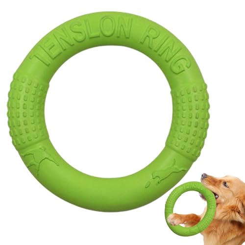Hunderingspielzeug | Haustierfliegende Scheiben Eva-Trainingsring Hundespielzeug | Wurf- und Apportierspielzeug | Interaktiver Trainingsring für Hunde | Kauspielzeug für Hunde | Hundering für von Generisch