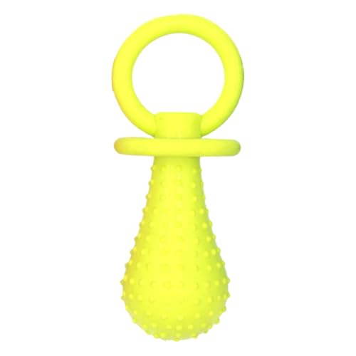 Hundeschnuller Spielzeug - Kauspielzeug Aus Naturkautschuk Mit Beißring Für Hunde,Interaktiver Beruhigungsschnuller Mit Ergonomischem Design Für Haus Und Park Hundeschnuller Spielzeug - Kauspielzeug Aus Naturkautschuk Mit Beißring Für Hunde,Interaktiver Beruhigungsschnuller Mit Ergonomischem Design Für Haus Und Park von Generisch