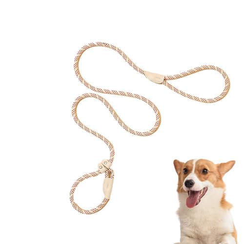 Hundeseil,Hundeseil für große Hunde,Haustierseil-Traktionsseil für das Training - Rutschfestes Hundeseil mit bequemem Griff für mittelgroße und große Hunde von Generisch