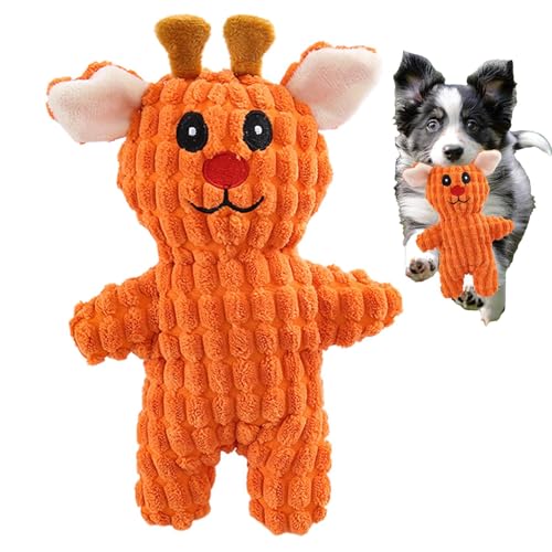 Hundespielzeug, quietschende Spielsachen für Hunde | Plüsch Tierhund Squeaker | Welpenspielzeug, um sie mit Langeweile und Zahnen zu beschäftigen Hundespielzeug, quietschende Spielsachen für Hunde | Plüsch Tierhund Squeaker | Welpenspielzeug, um sie mit Langeweile und Zahnen zu beschäftigen von Generisch