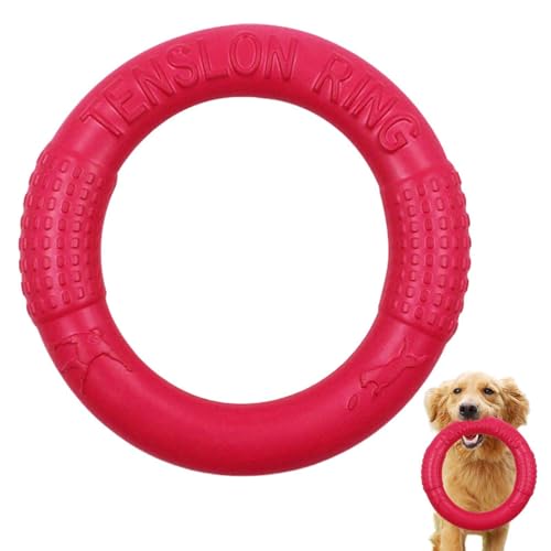 Hundespielzeug - EVA Puller Dog Ring Toys, Interaktives Hund Pool Spielzeug, EVA Hund Kauspielzeug, Hund Ring Apportierspielzeug, Fliegende Spielzeug Hund Pool, Interaktiver Hund Ring für Outdoor von Generisch