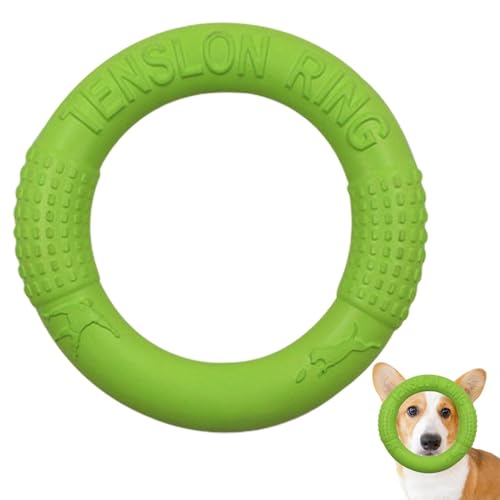 Hundespielzeug - EVA Puller Dog Ring Toys, Interaktives Hund Pool Spielzeug, EVA Hund Kauspielzeug, Hund Ring Apportierspielzeug, Fliegende Spielzeug Hund Pool, Interaktiver Hund Ring für Outdoor von Generisch