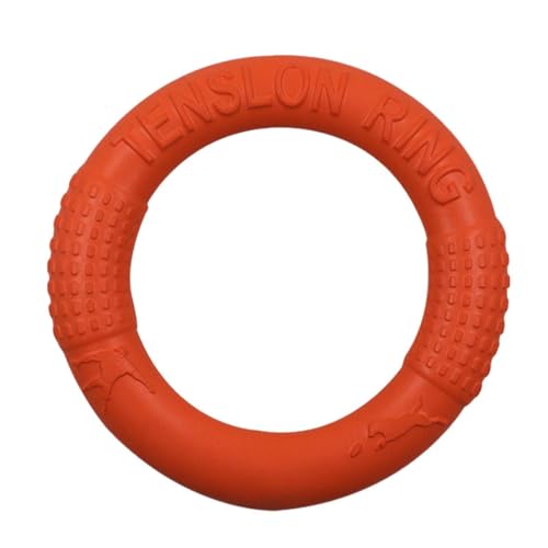 Hundespielzeug - EVA Puller Dog Ring Toys, Interaktives Hund Pool Spielzeug, EVA Hund Kauspielzeug, Hund Ring Apportierspielzeug, Fliegende Spielzeug Hund Pool, Interaktiver Hund Ring für Outdoor von Generisch