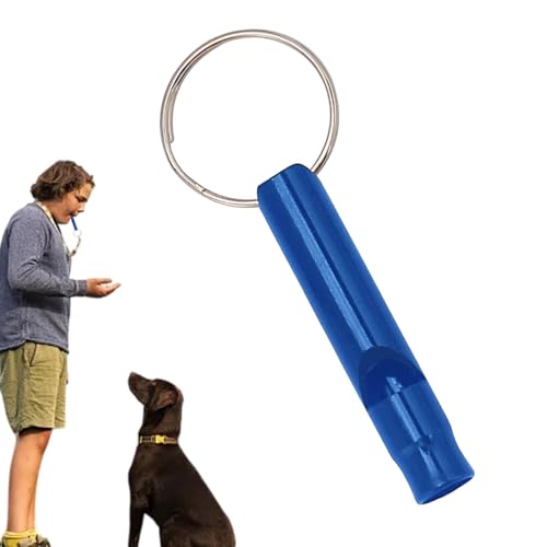 Hundetrainingspfeife für Rückruf, Aluminiumlegierung, Anti-Bell-Ultraschallwerkzeug, tragbares Hundetrainings-Werkzeug, Hundetraining, Verhaltenshilfe für Haustiere von Generisch