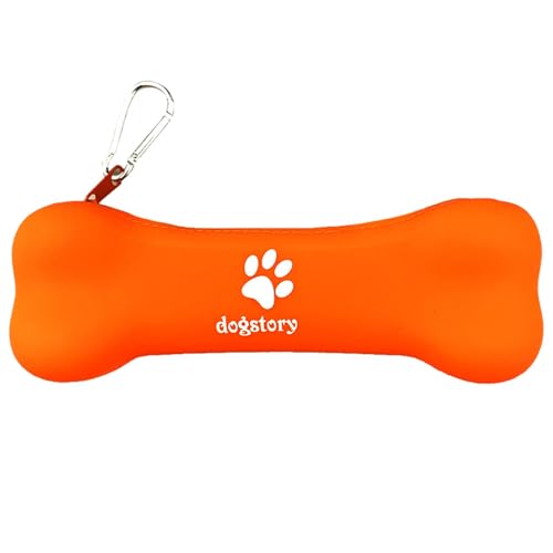 Hundetrainingstasche, Karabiner, tragbare Snack-Tasche, praktische Reißverschlusstasche, kompakt und leicht, robust und wasserabweisend, 20 x 7 cm, für Hundetraining von Generisch