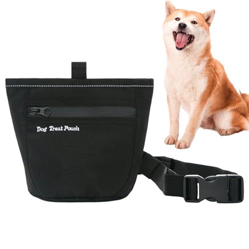 Hundetrainingstasche mit verstellbarem Bund, Trainingstasche für Welpen, Snacks, Leckerlis, Futterhalter, Trainingstasche für Reisen, Spaziergänge, Leckerlis, Tasche für Leine von Generisch