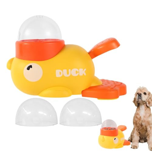 Interaktives Enten -Form -Puzzle -Lebensmittel -Spenderspielzeug | Langsame Feeder Dog Bowl Interactive Duck -Form -Puzzle -Lebensmittel -Spender Spielzeug, Drakes -Form -Katzenfuttermittel von Generisch