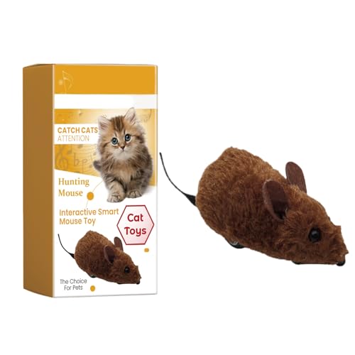 Interaktives Mäuse Spielzeug Für Katzen | Indoor Kätzchen Pieps Automatisch Interaktiv,Fernsteuerung Bewegliche Katzenmäuse Mit Quietschgeräusch Für Bewegung Und Gegen Interaktives Mäuse Spielzeug Für Katzen | Indoor Kätzchen Pieps Automatisch Interaktiv,Fernsteuerung Bewegliche Katzenmäuse Mit Quietschgeräusch Für Bewegung Und Gegen von Generisch