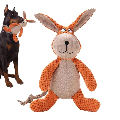 Kaninchen Hund Kauspielzeug | Hunde Zahnreinigung Spielzeug | Robustes Kaninchen Hund Kauspielzeug | Interaktives Und Dental Reinigung Haustier Kauspielzeug Für Alle Rassen Größen Hund von Generisch