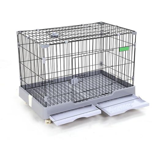 Kaninchenkäfig Indoor/Outdoor für Frettchen Chinchilla - Großer Kleintierkäfig mit waschbarem, auslaufsicherem Tablett von Generisch