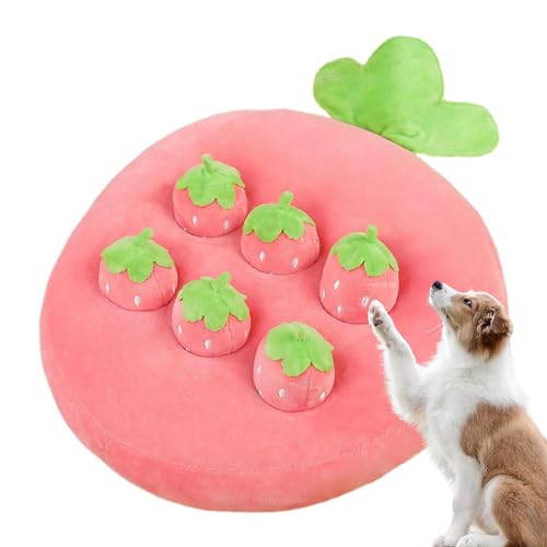 Karottengarten-Hundespielzeug, Karottenfarm-Katzenspielzeug | Katzenspielzeug Karottengarten | Erdbeerpflückpuppe, interaktives Katzenspielzeug, Karottenfarm, Ananaspuppe, Karottenziehspielzeug für gr von Generisch