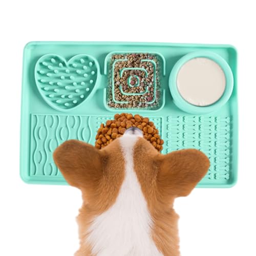 Katzen Leckmatte - Silikon Leckmatte Für Haustiere - rutschfeste Futterschüssel Zur Entschleunigung, Interaktives Intelligenzspielzeug Für Geistige Förderung & Sinnesanregung Katzen Leckmatte - Silikon Leckmatte Für Haustiere - rutschfeste Futterschüssel Zur Entschleunigung, Interaktives Intelligenzspielzeug Für Geistige Förderung & Sinnesanregung von Generisch